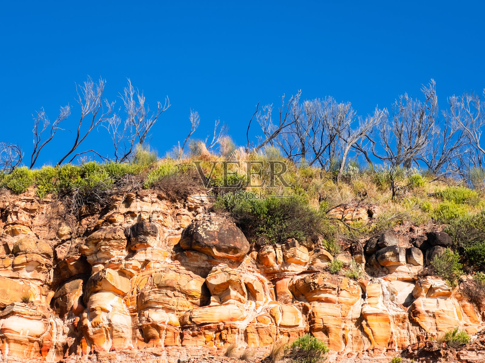 海岸悬崖-梅罗国家公园，新南威尔士州照片摄影图片