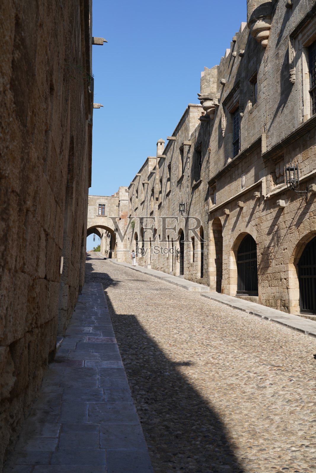 罗德骑士团的街道照片摄影图片