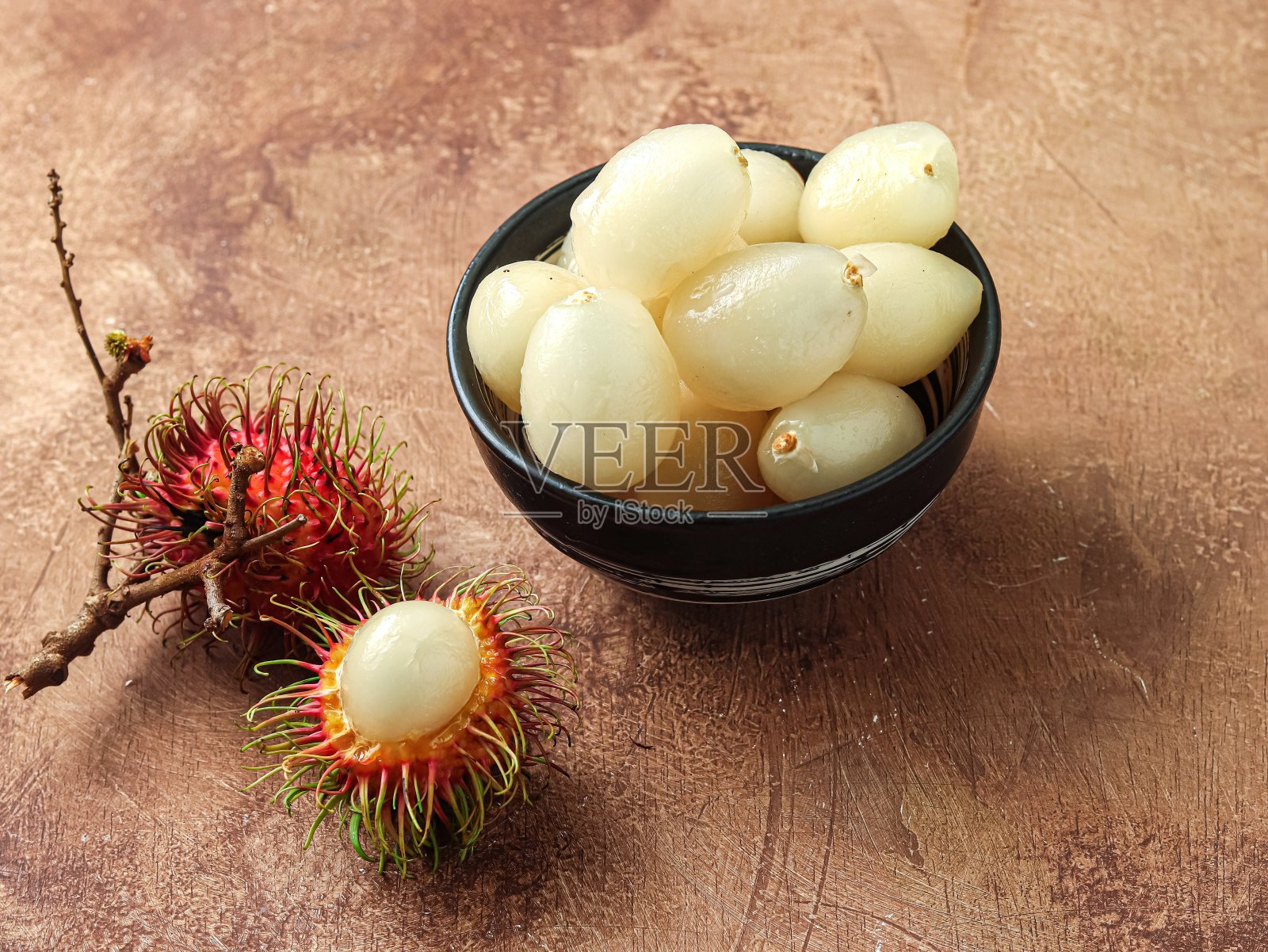 红毛丹果照片摄影图片