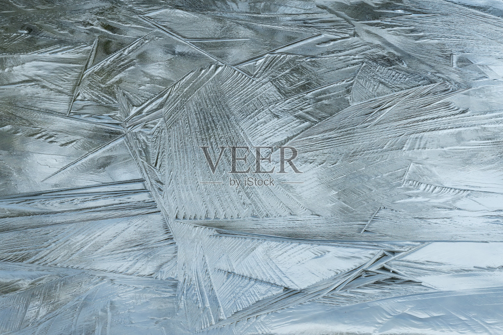 银冰和蓝冰图案照片摄影图片