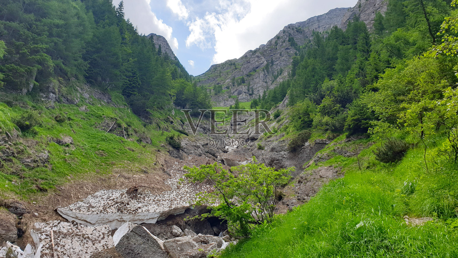 白谷，布吉山脉，罗马尼亚照片摄影图片
