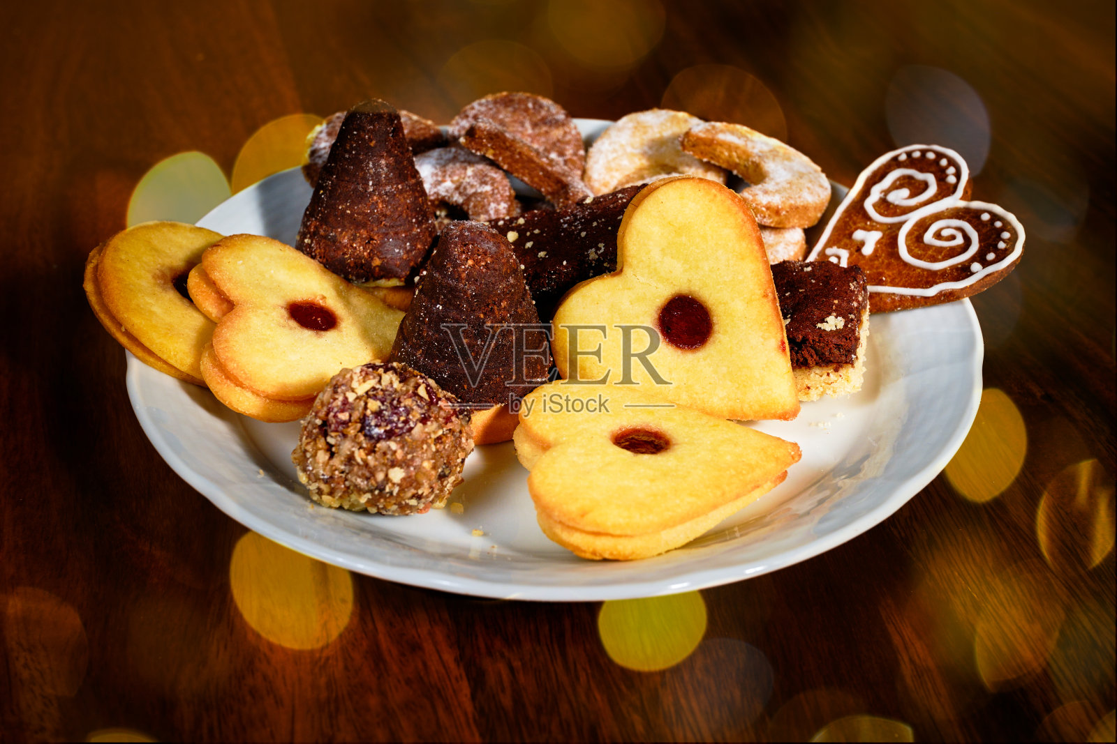 捷克圣诞甜点照片摄影图片