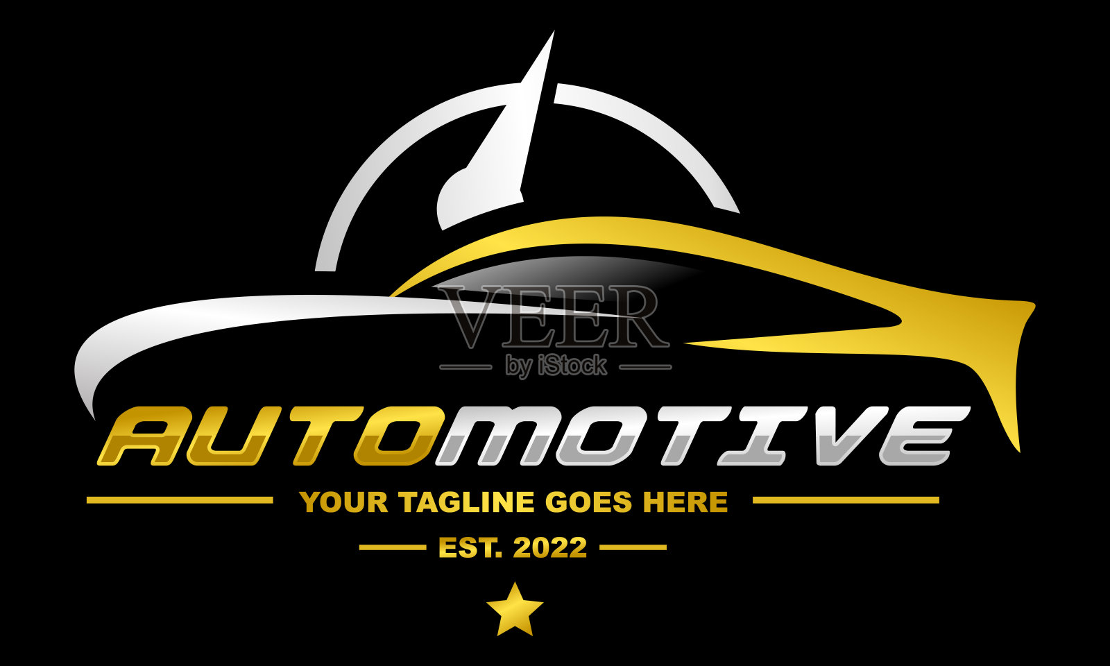 汽车标志矢量插图。汽车标志矢量插图插画图片素材