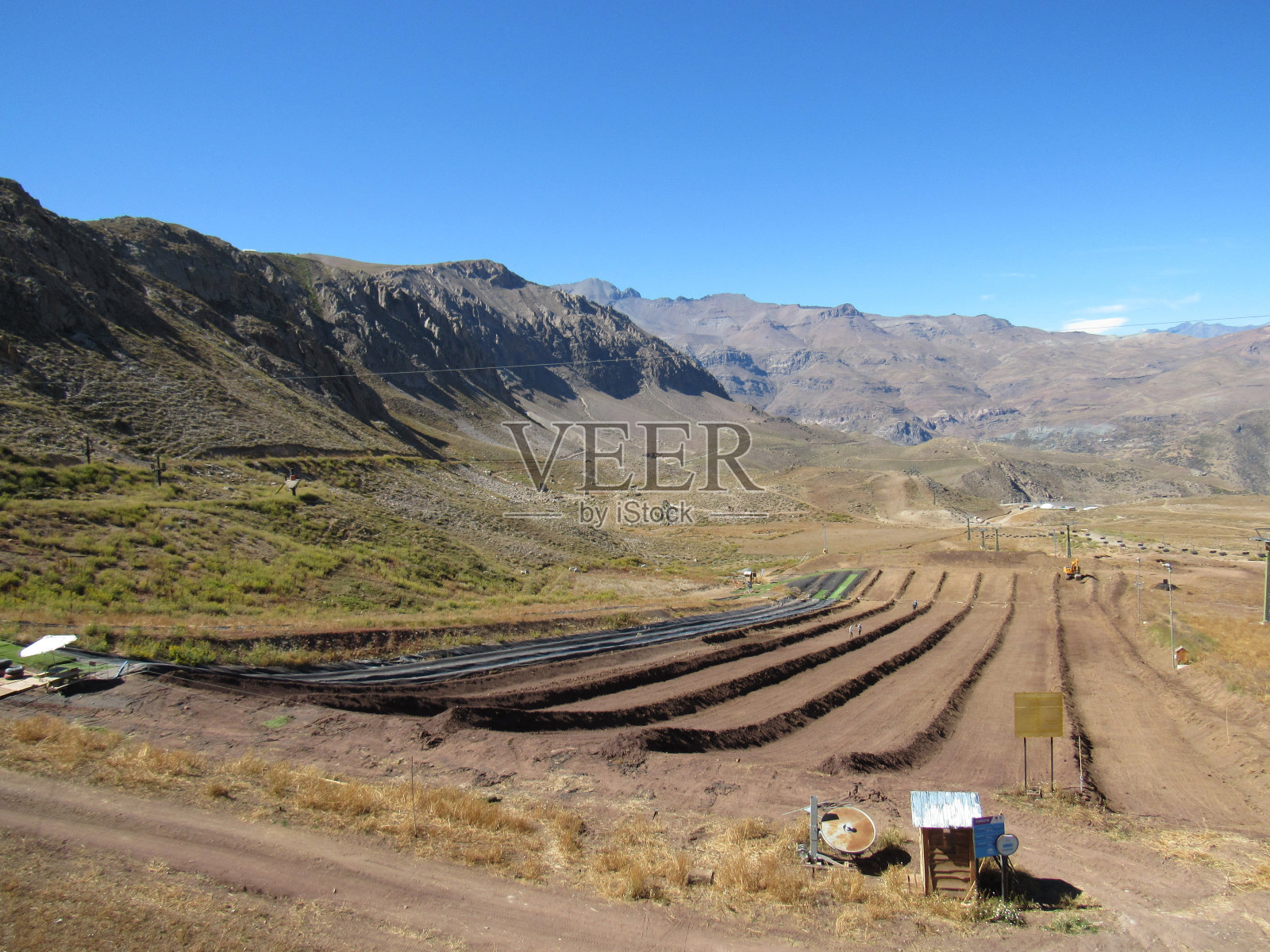 智利，别了，没有雪照片摄影图片