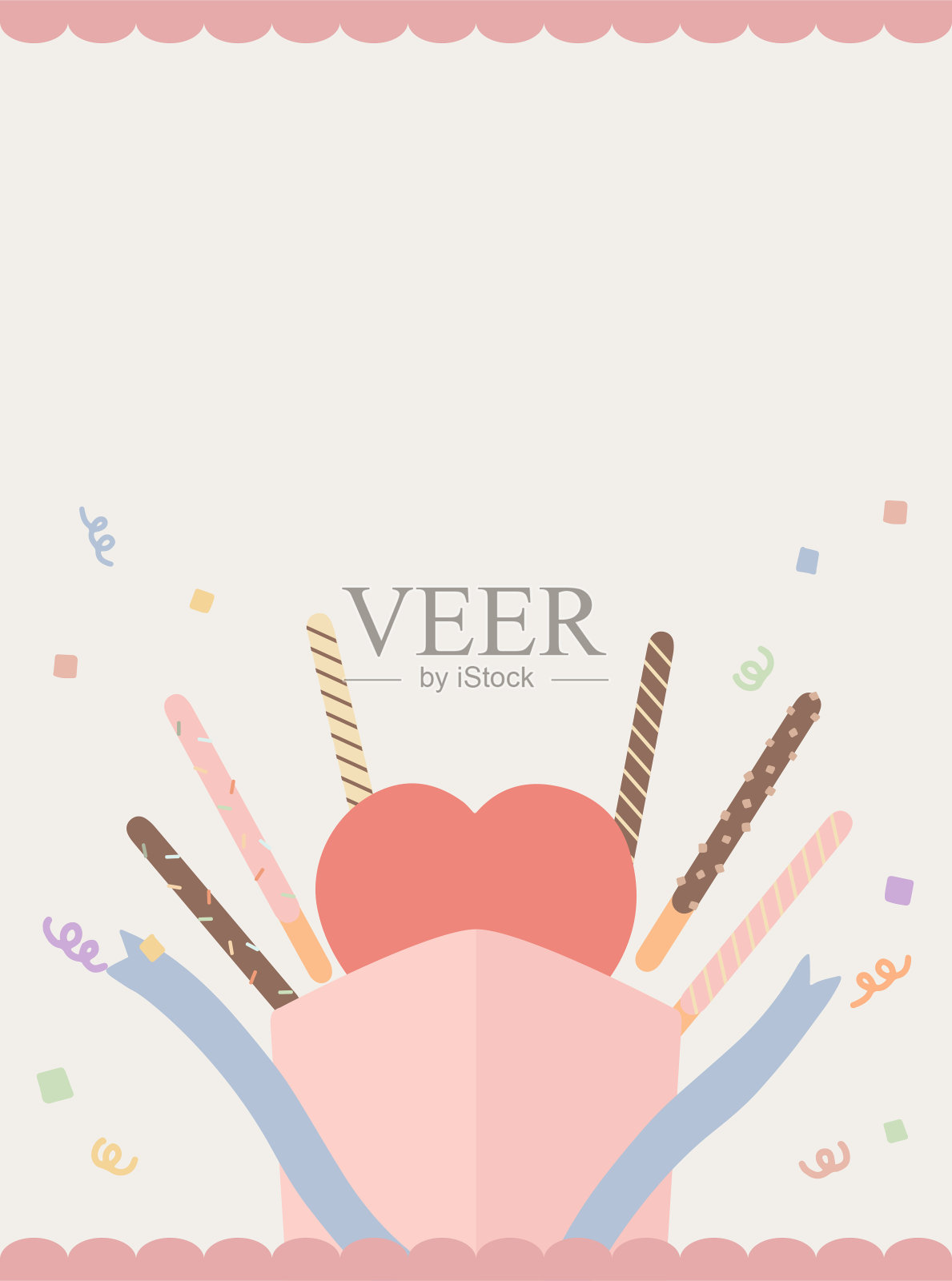 辣椒日庆祝浪漫事件横幅插图矢量插画图片素材