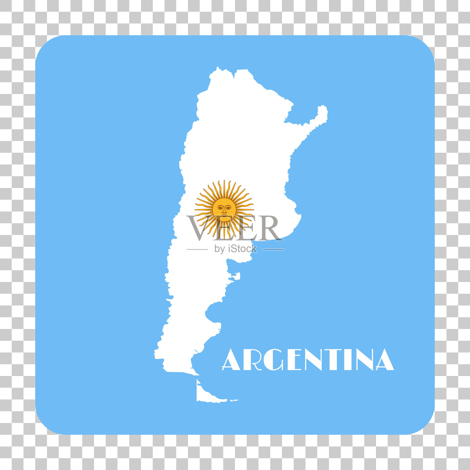 阿根廷icon插画图片素材