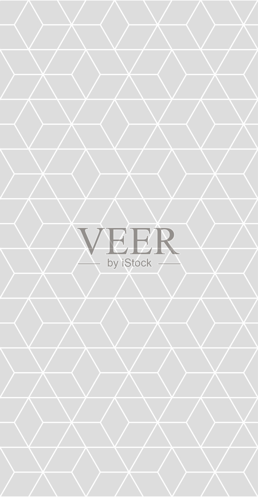 矢量无缝菱形图案。抽象的几何背景。时尚的线性纹理。插画图片素材