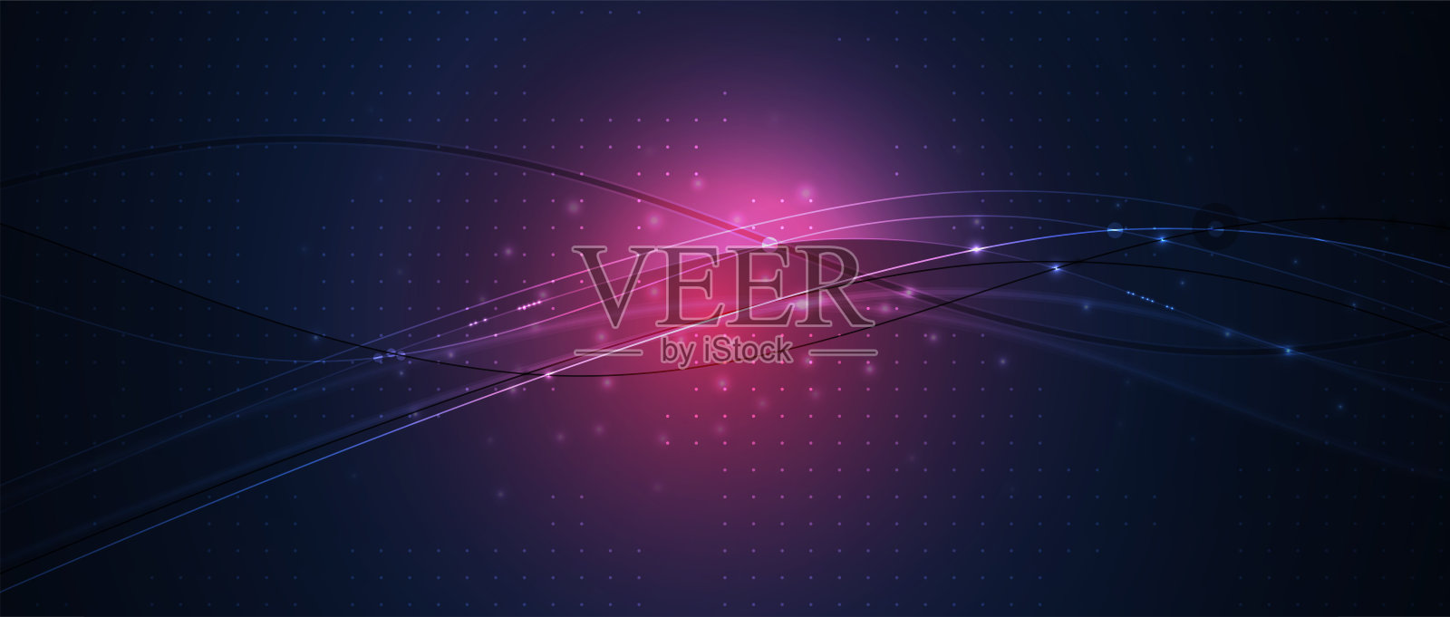 技术数据背景，全球业务解决方案的想法插画图片素材