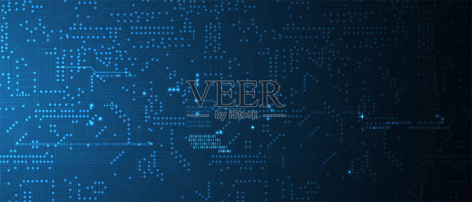 摘要未来电路计算机互联网技术板商业的黑暗背景插画图片素材