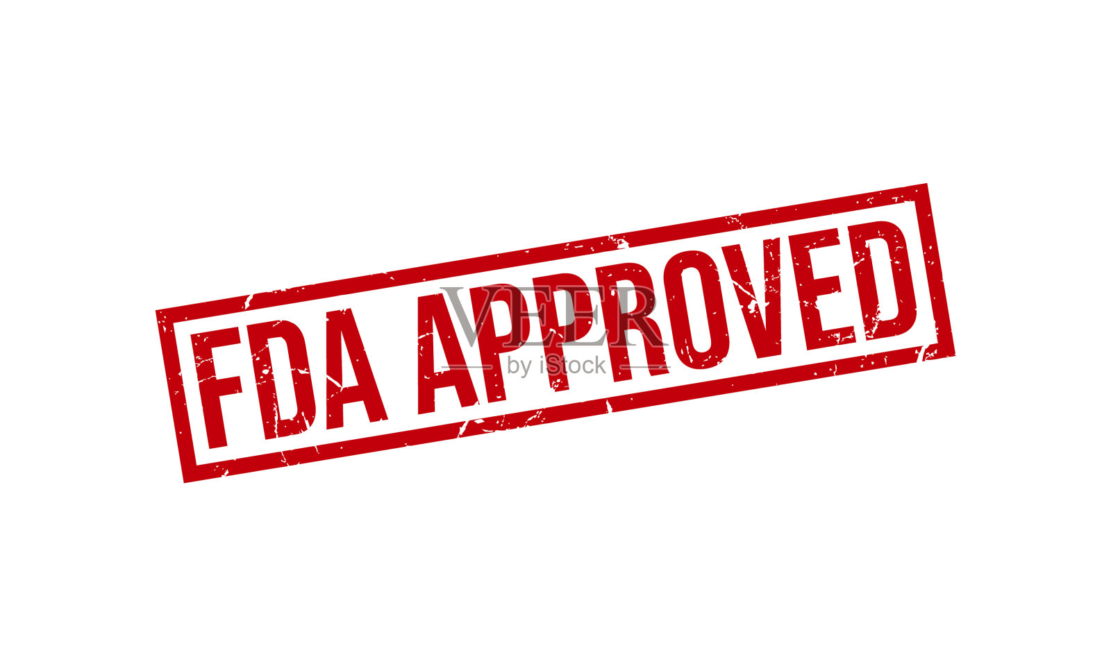 Fda批准印章设计元素图片
