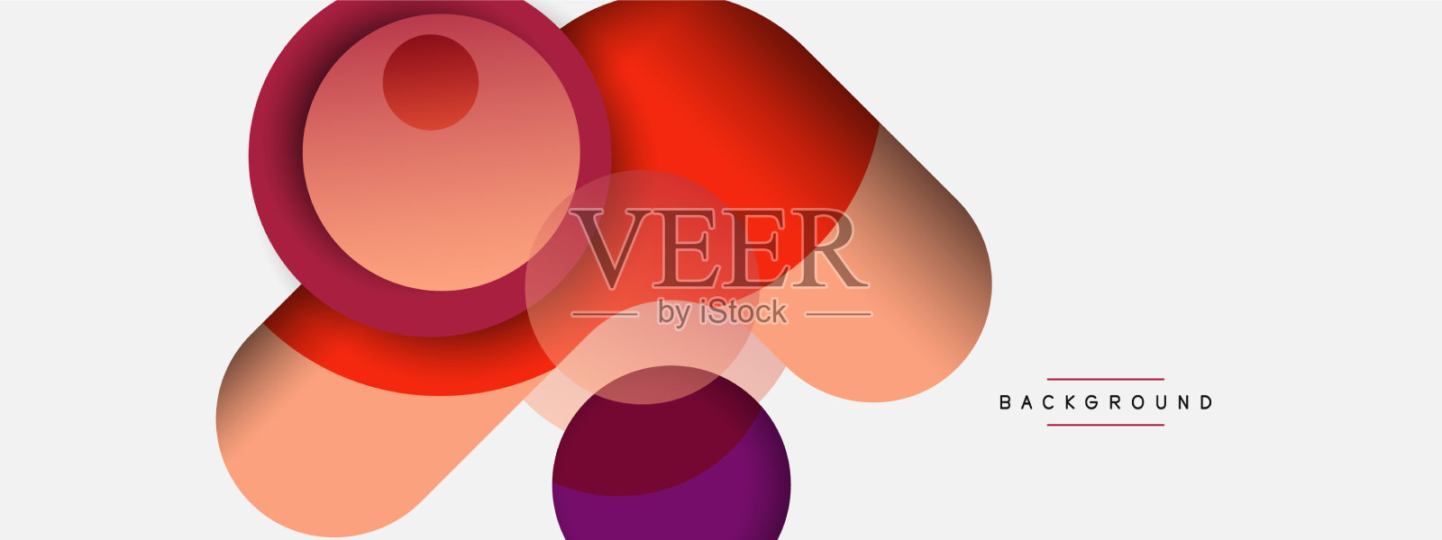 创意几何墙纸最小抽象插画图片素材