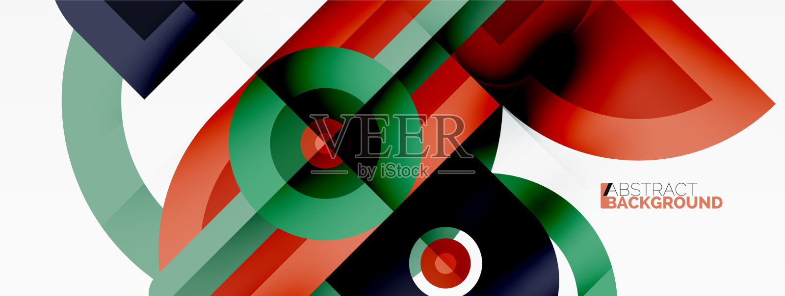 创意几何墙纸最小几何插画图片素材