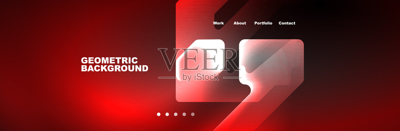 霓虹灯高速发光技术抽象插画图片素材