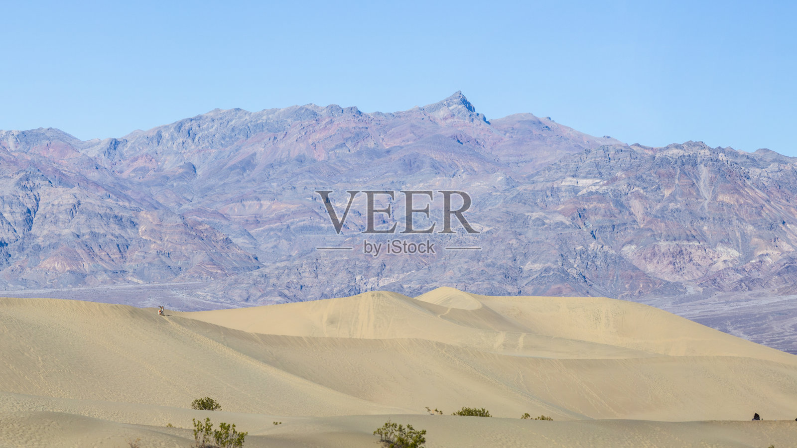 死亡谷国家公园的沙丘照片摄影图片