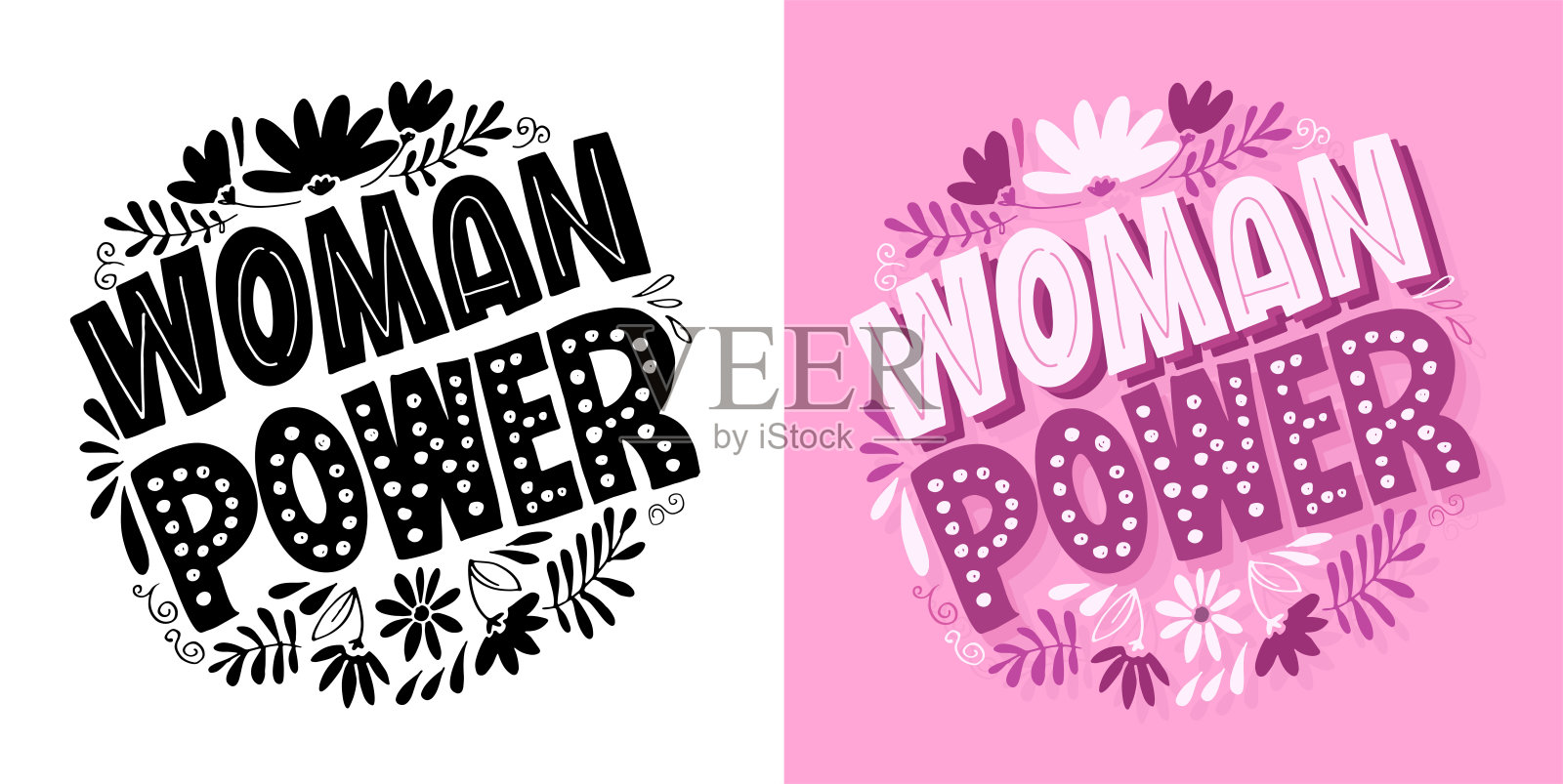 可爱的手绘涂鸦动机字母短语明信片。刻字艺术标签。t恤设计，马克杯印刷。插画图片素材