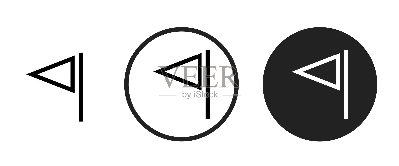 标志图标设置。网站设置图标矢量。电脑和手机图标素材