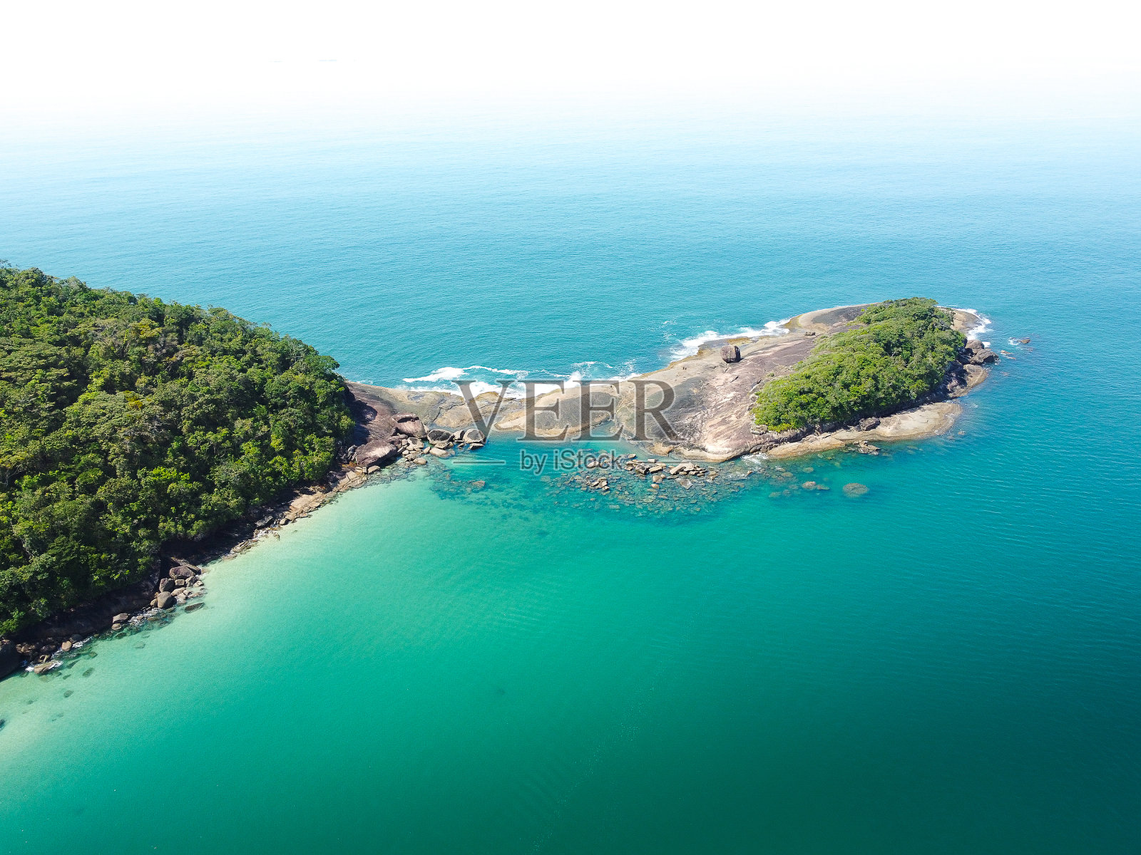 从巴西的另一个天堂俯瞰照片摄影图片