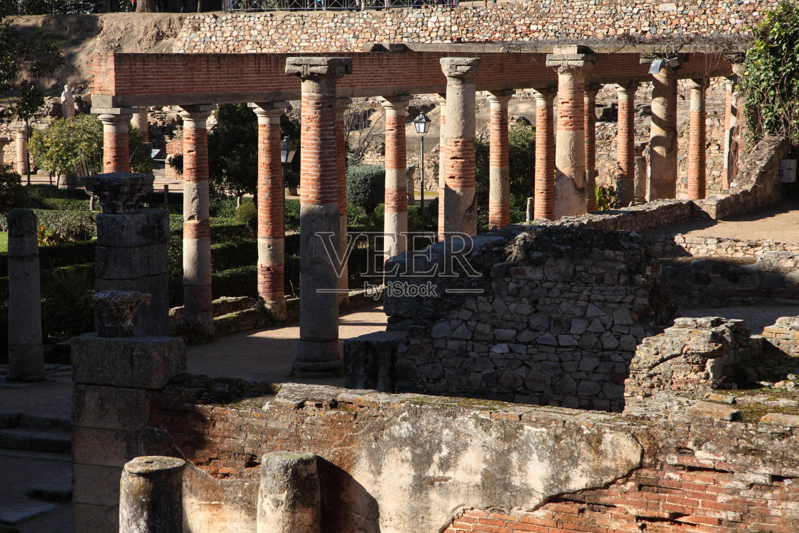 Mérida, capital of Extremadura, Spain.照片摄影图片