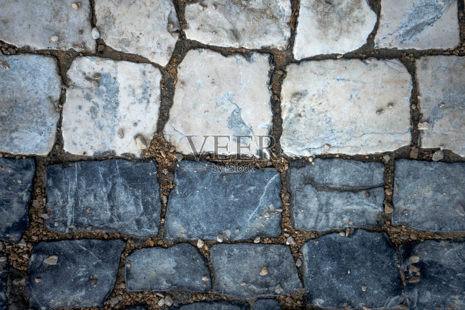 典型的葡萄牙路面。照片摄影图片