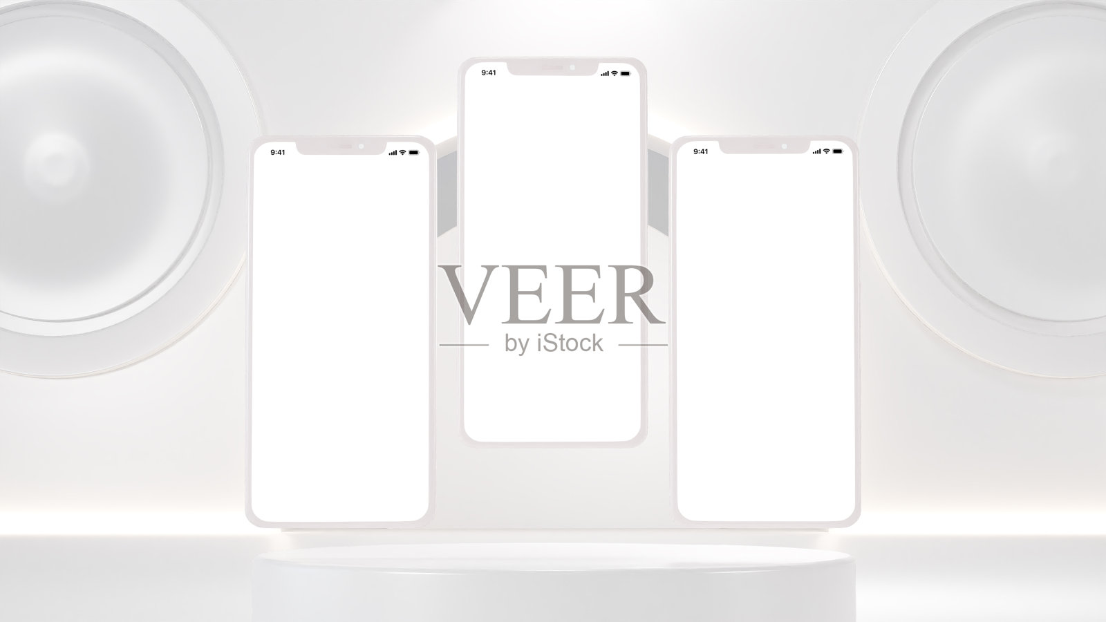 粘土电话场景ui ux显示照片摄影图片