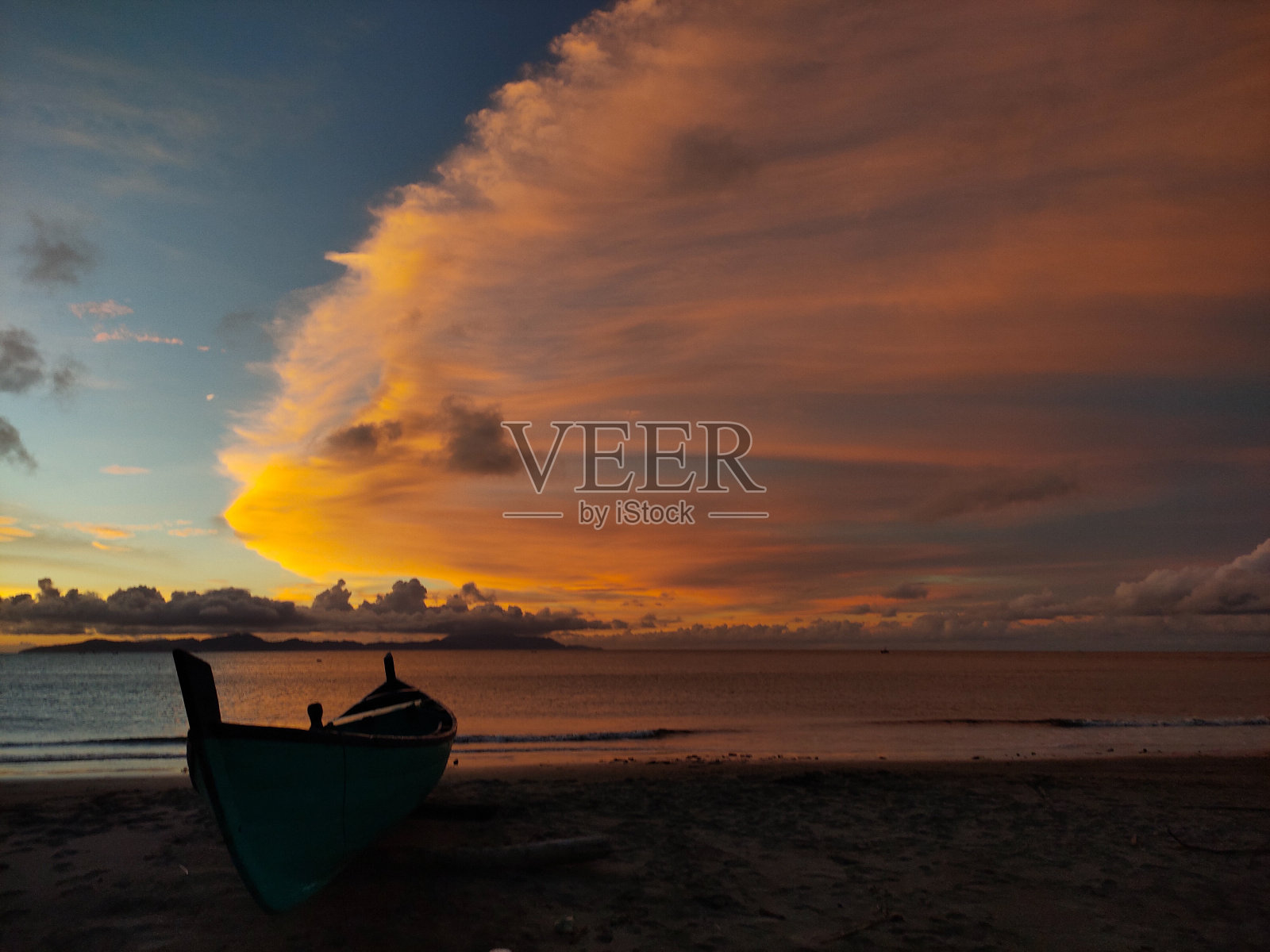 渔船的景色照片摄影图片