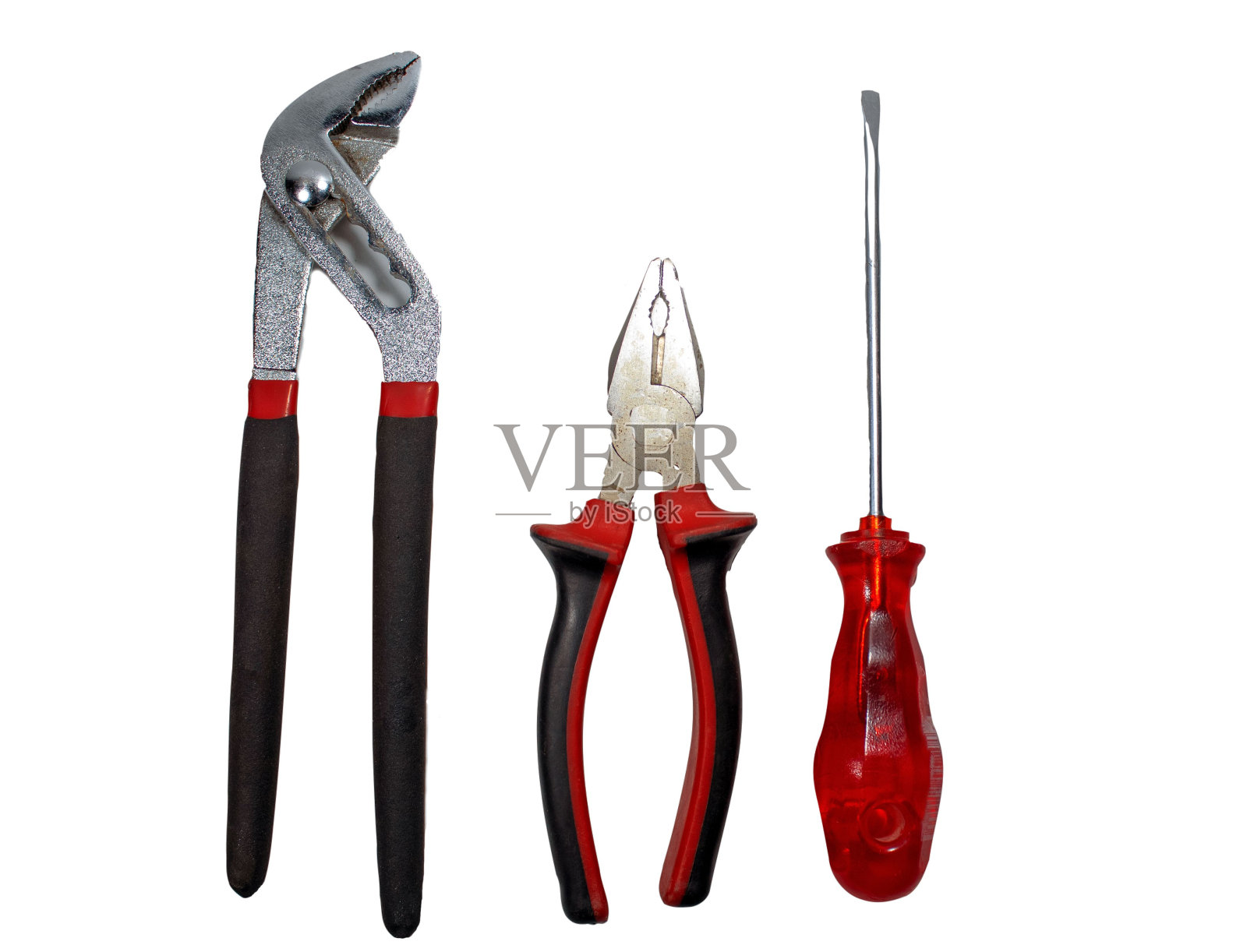 一个扳手，一个专利和螺丝刀的特写镜头照片摄影图片