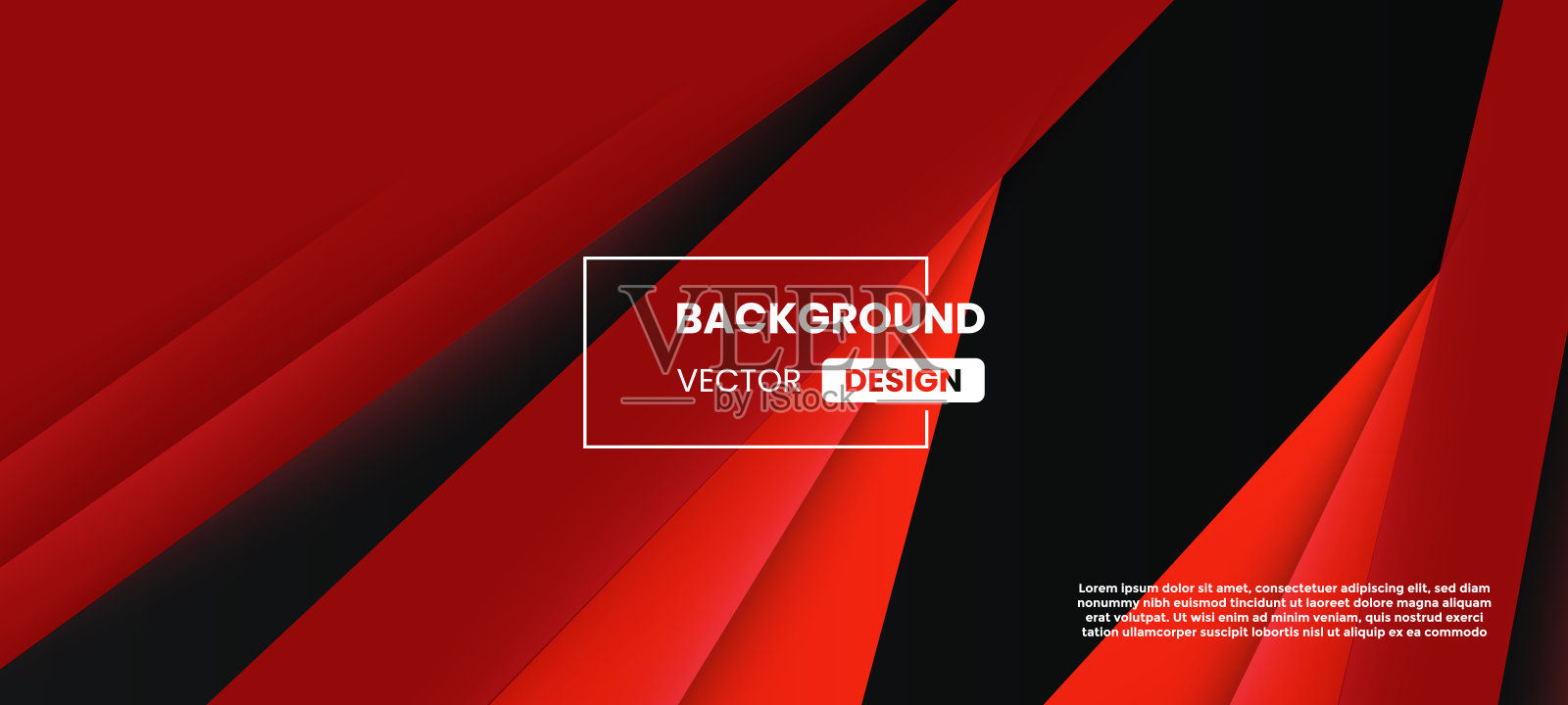 摘要黑红白剪纸背景留白设计插画图片素材