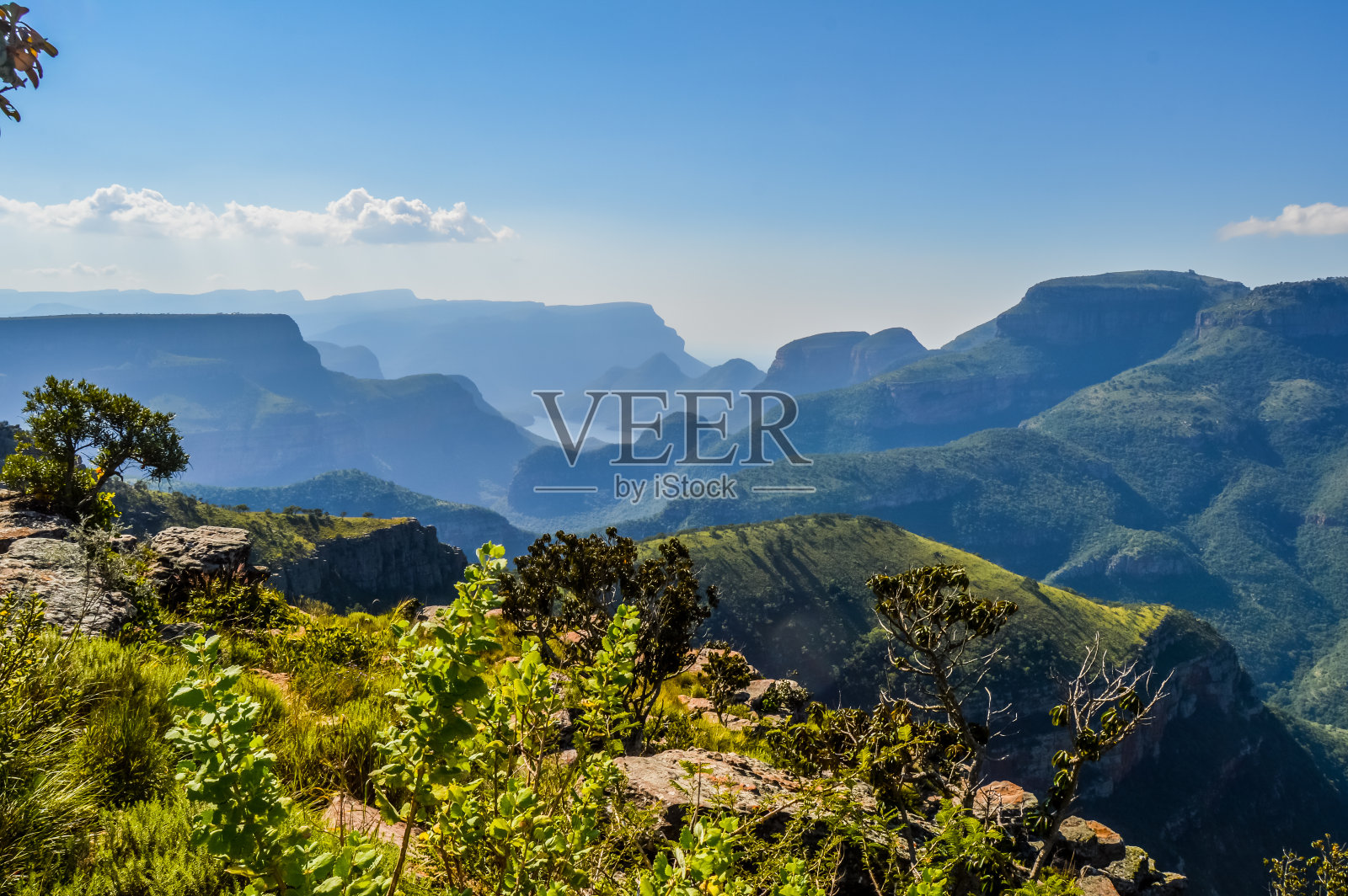 美丽的布莱德河峡谷附近的三个圆洞在南非萨比格拉斯科普普普马兰加照片摄影图片