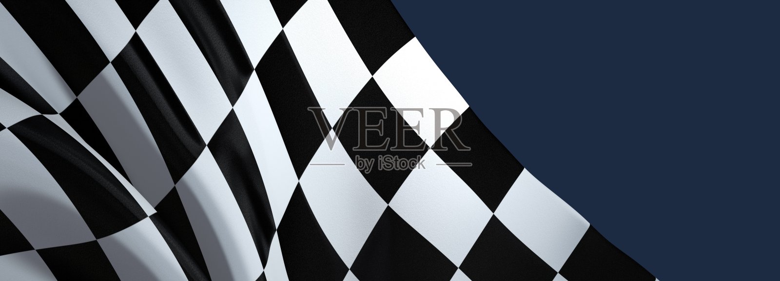 黑白方格旗帜图案背景照片摄影图片