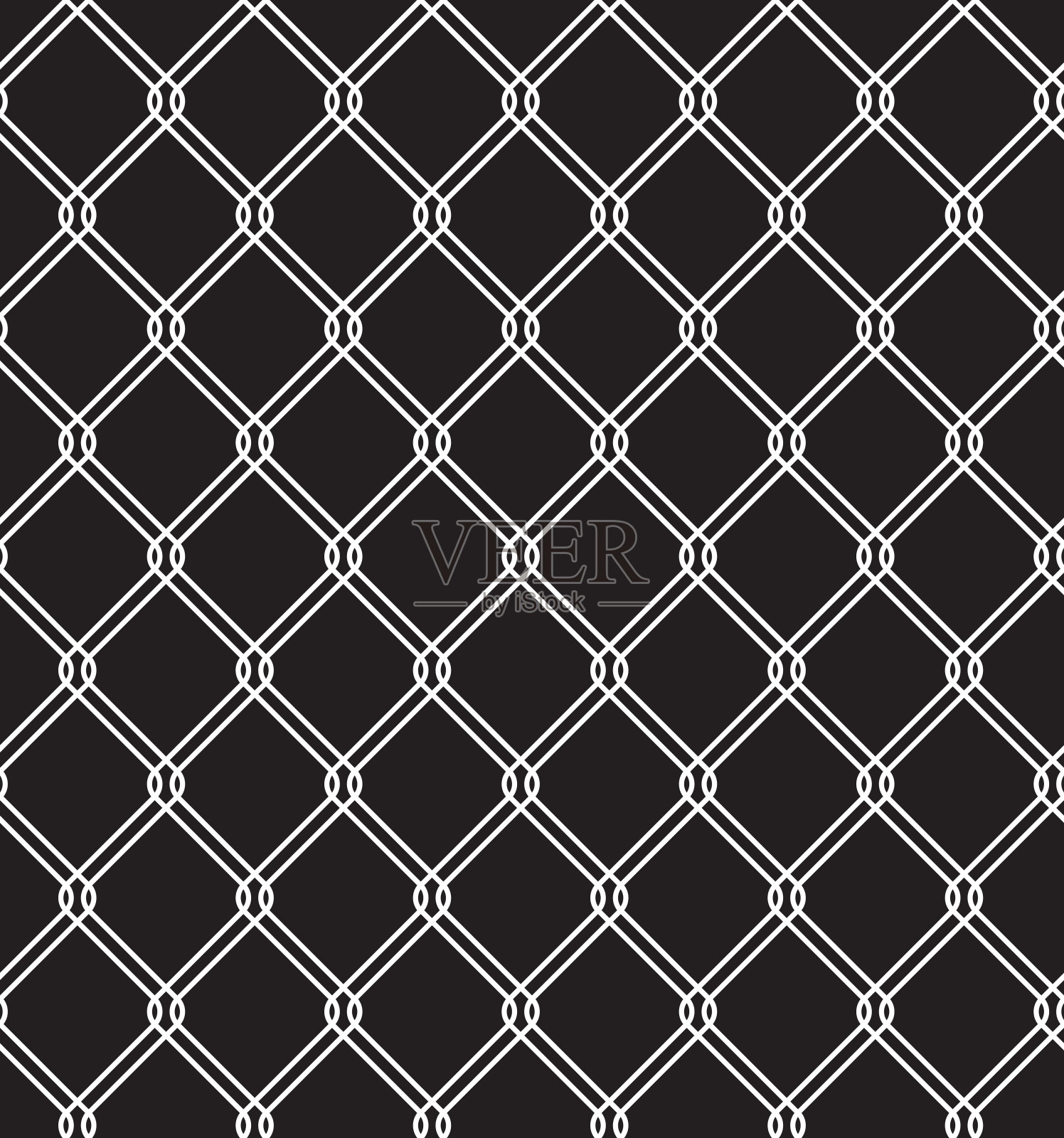 钢丝围栏无缝模式叠加插画图片素材