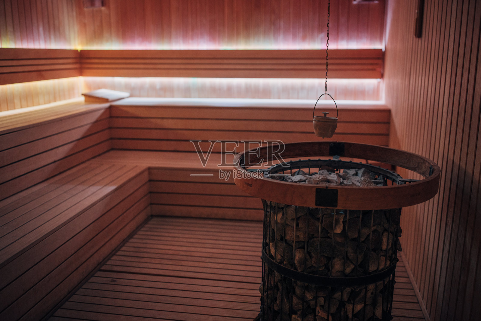 现代桑拿室内照片摄影图片