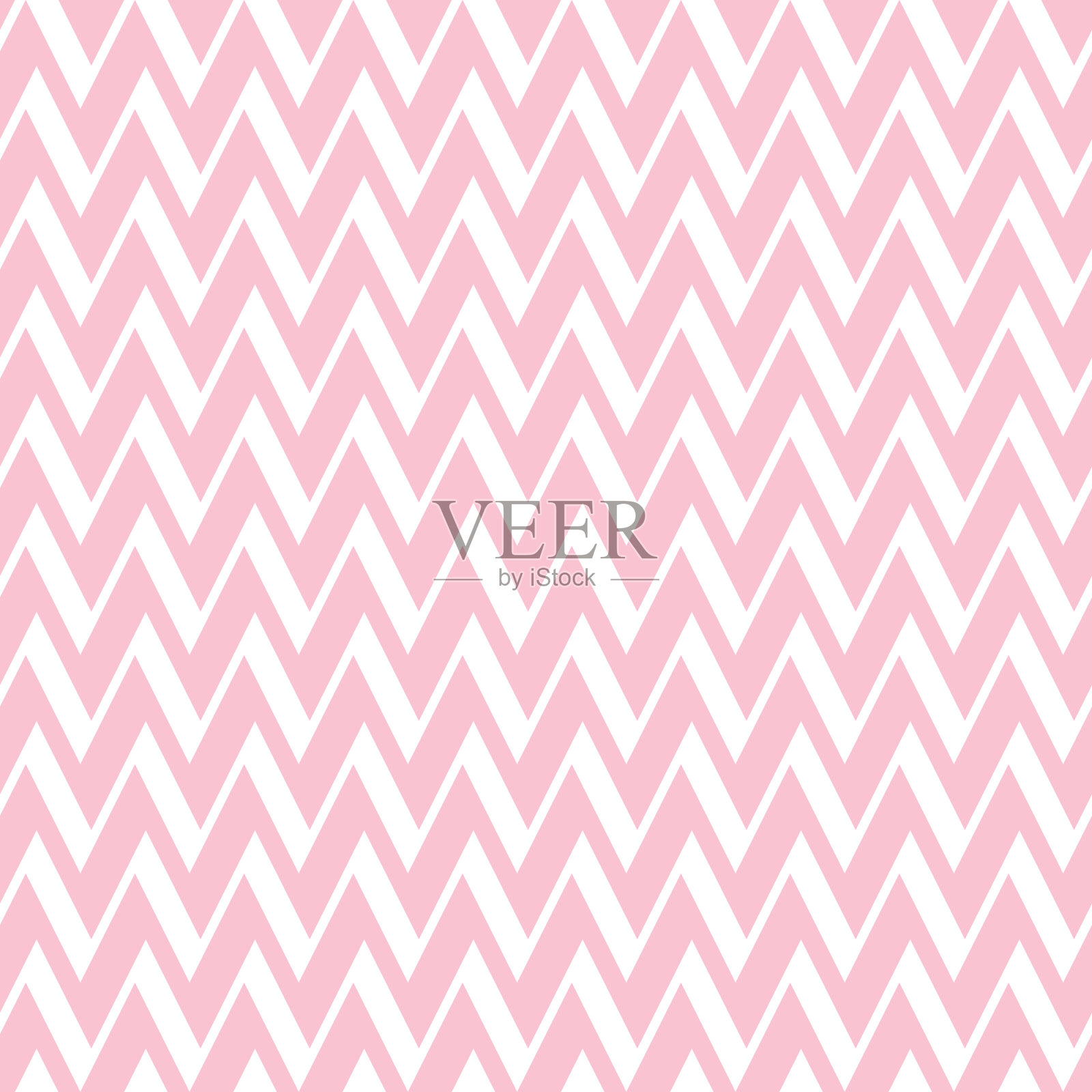 可爱的无缝手绘图案。时尚的现代矢量图案与线条。有趣的婴儿重复打印粉红色插画图片素材