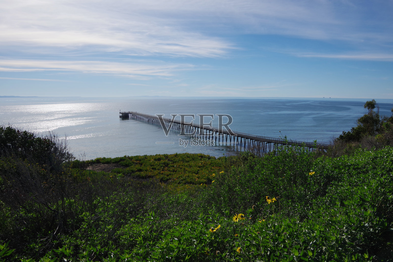 冬天的加利福尼亚海岸照片摄影图片