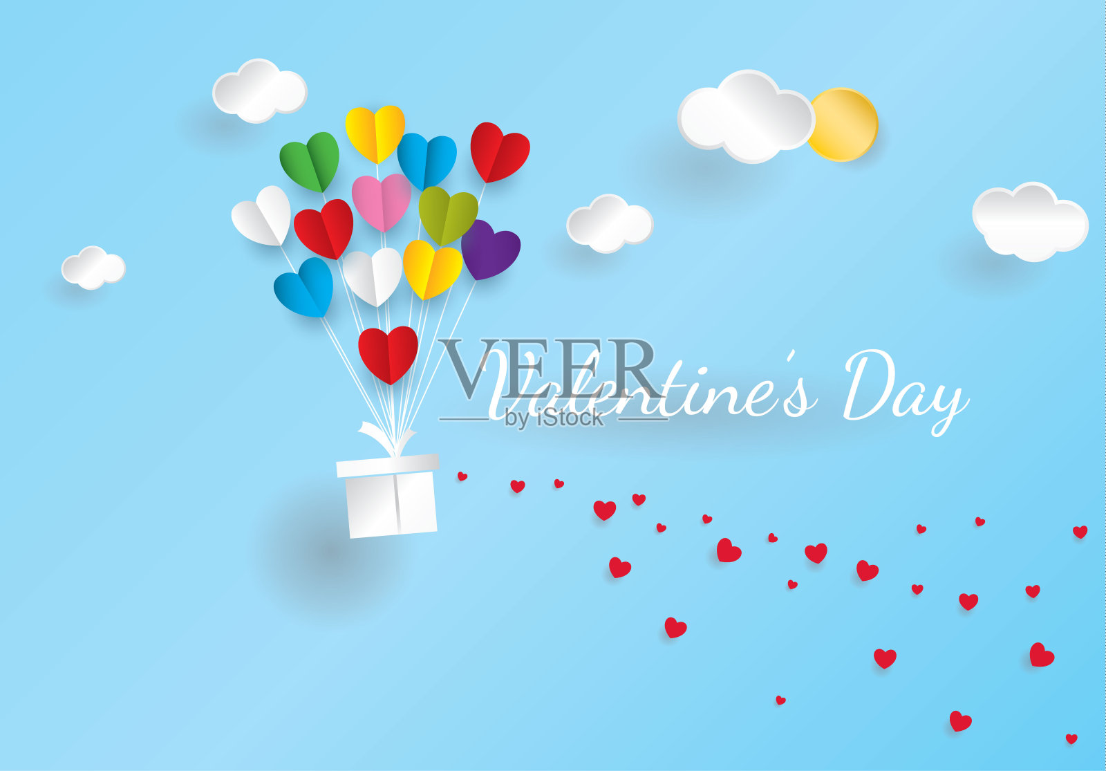 情人节快乐插画图片素材