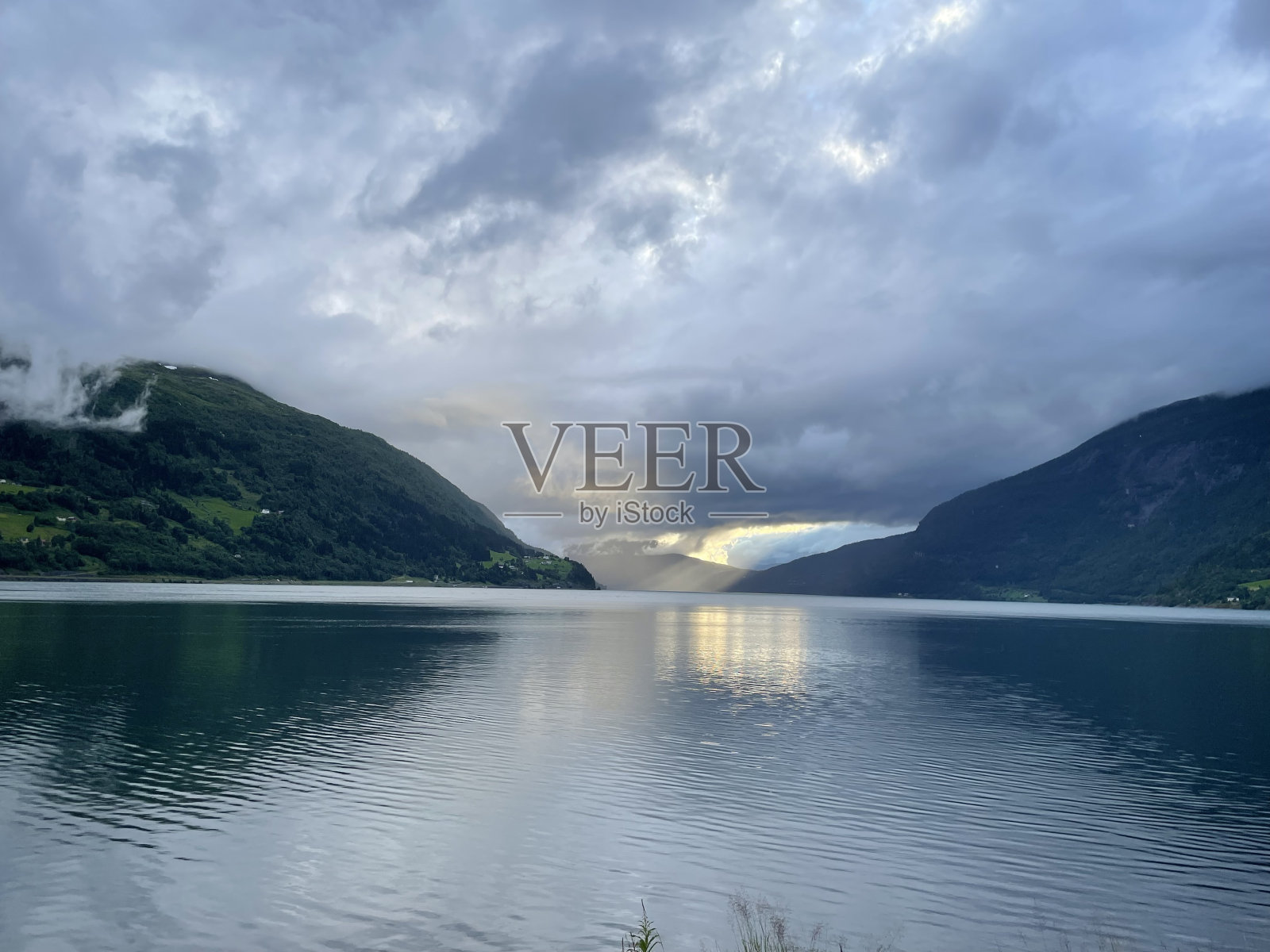 挪威的峡湾照片摄影图片