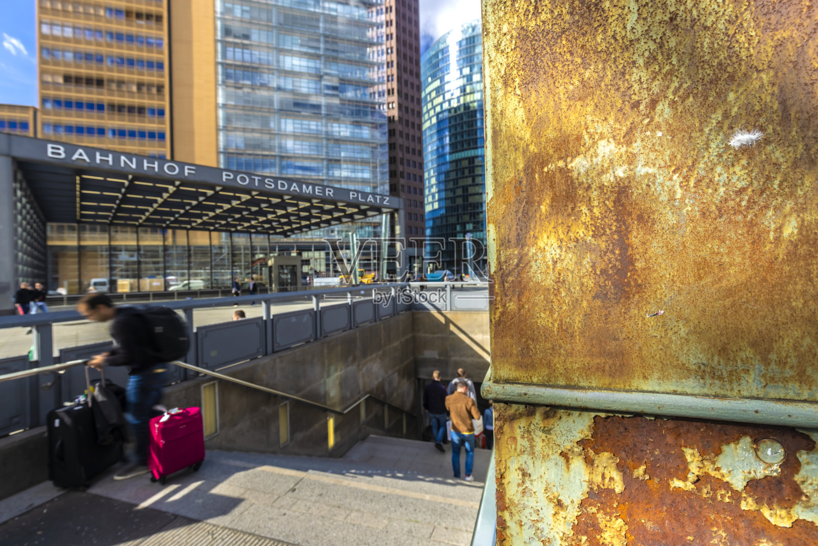 柏林波茨坦广场照片摄影图片