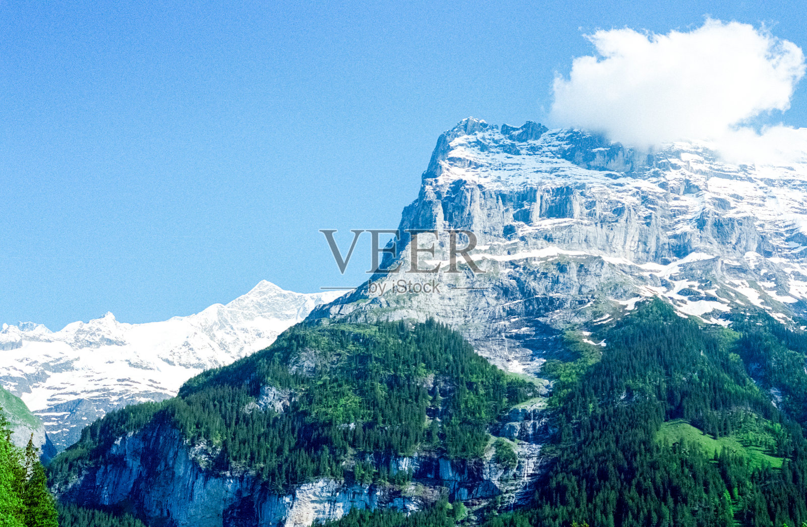 瑞士阿尔卑斯山照片摄影图片