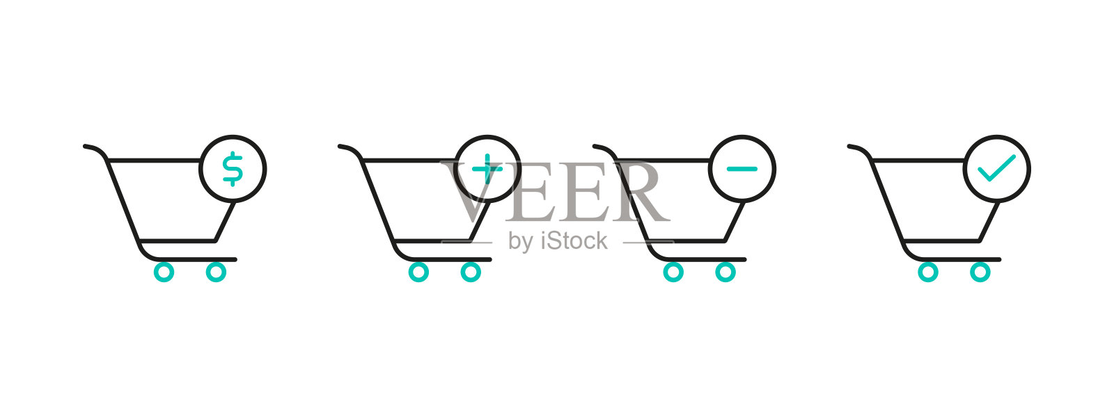 购物车插画图片素材