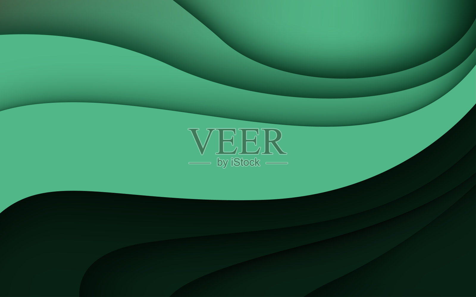 多层红色纹理3D剪纸图层在梯度矢量横幅。摘要剪纸艺术背景设计网站模板。地形图概念或平滑折纸剪纸插画图片素材