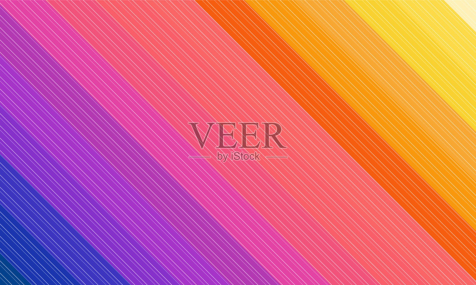 夏日夕阳艺术线模板背景矢量设计。设计元素图片