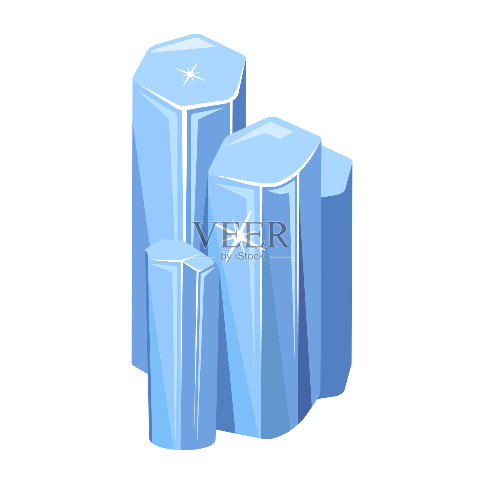 3月的诞生石插画图片素材