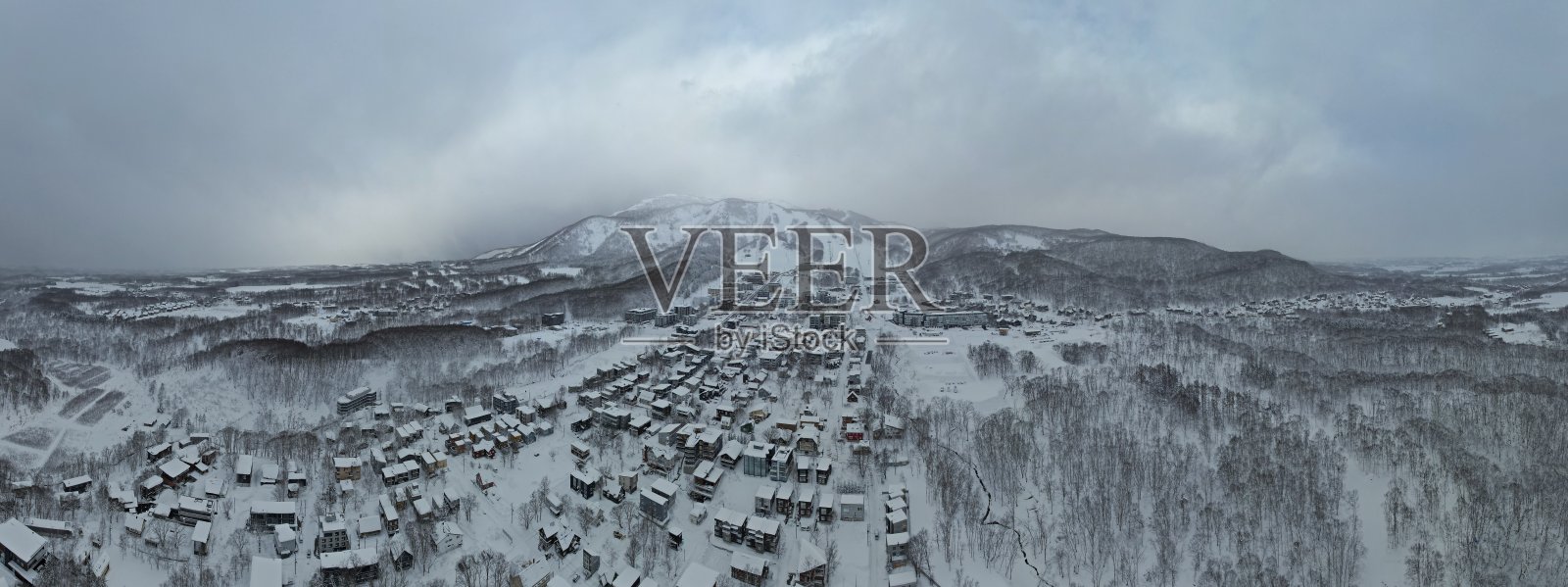 日本 新雪谷照片摄影图片