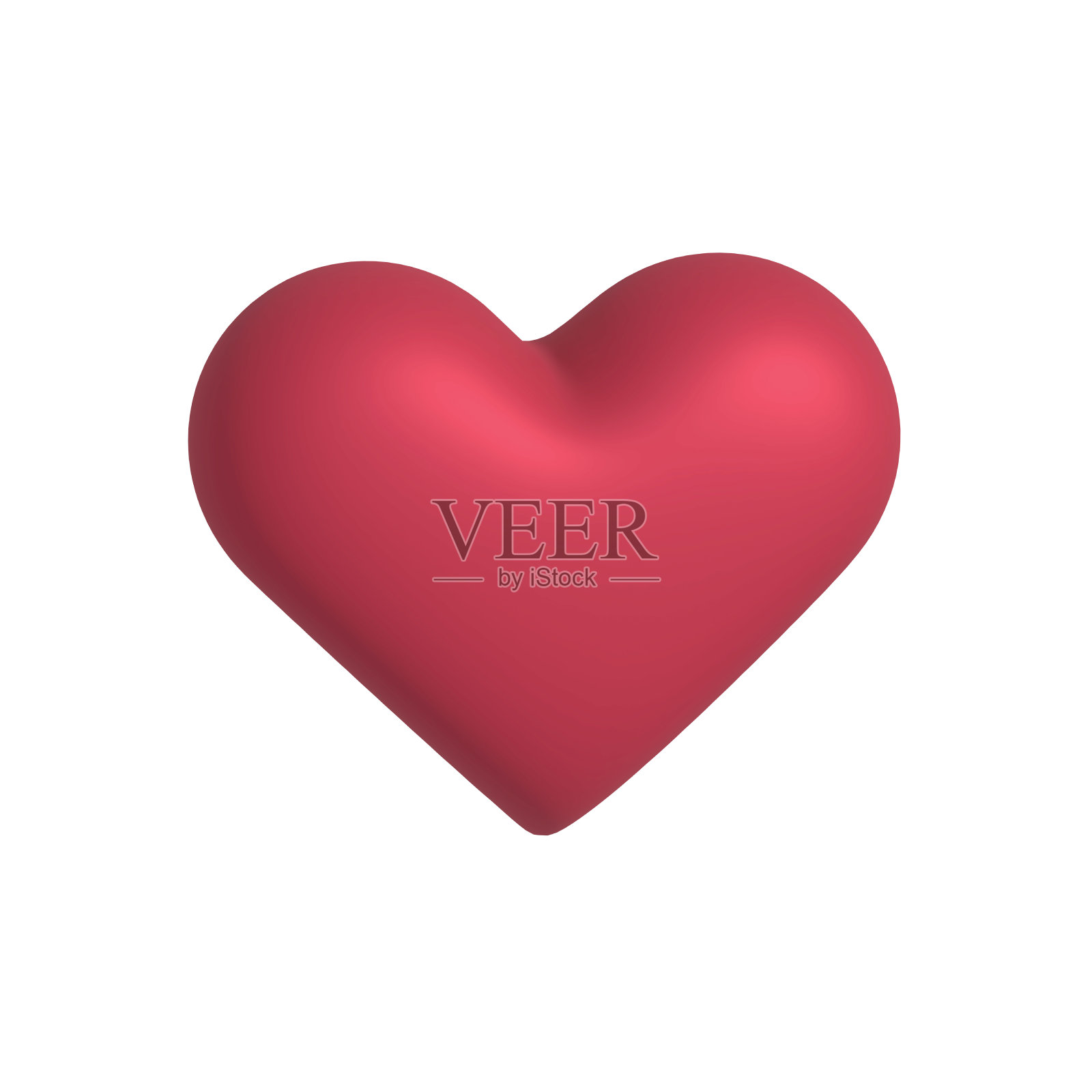 3D红色爱心背景照片摄影图片