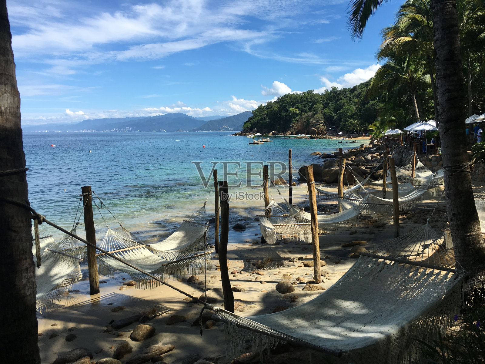 巴亚尔塔港海滩照片摄影图片