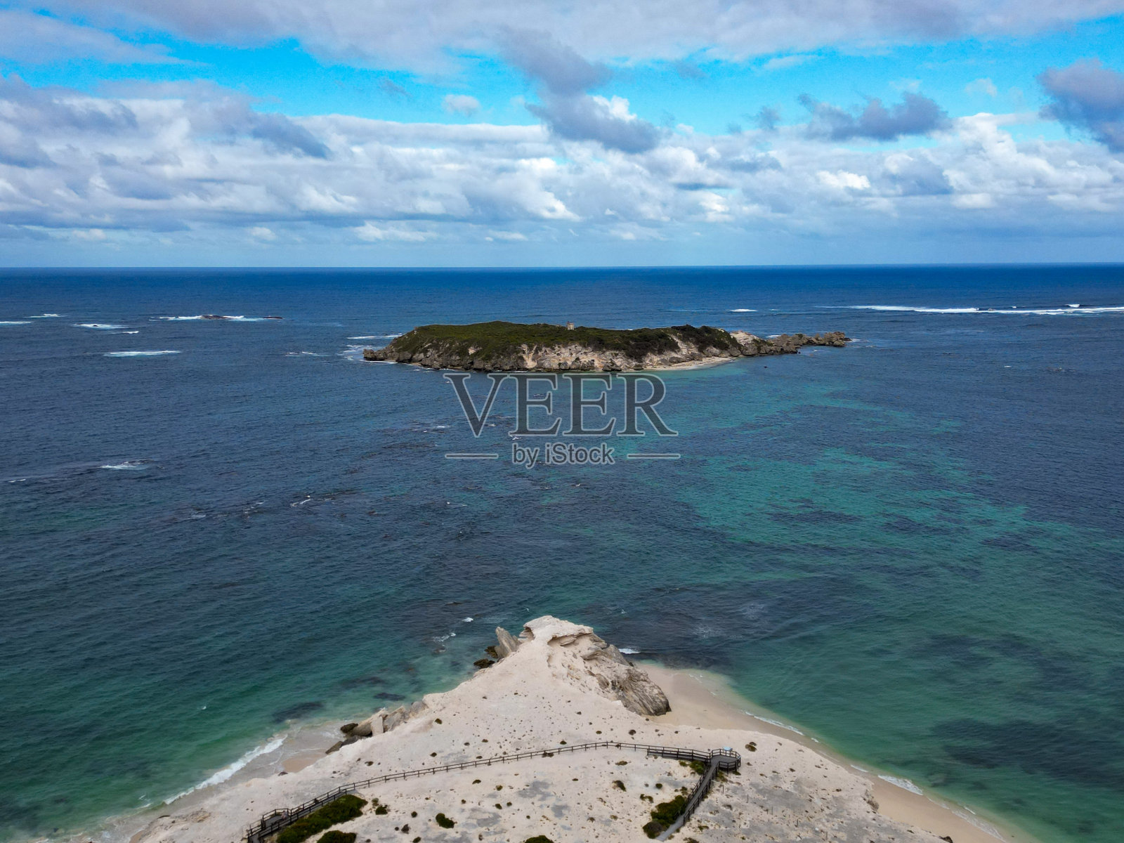 西澳大利亚水域的珊瑚海岸照片摄影图片