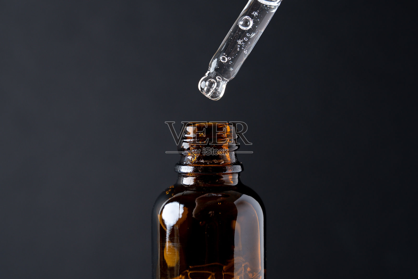 透明血清移液管照片摄影图片