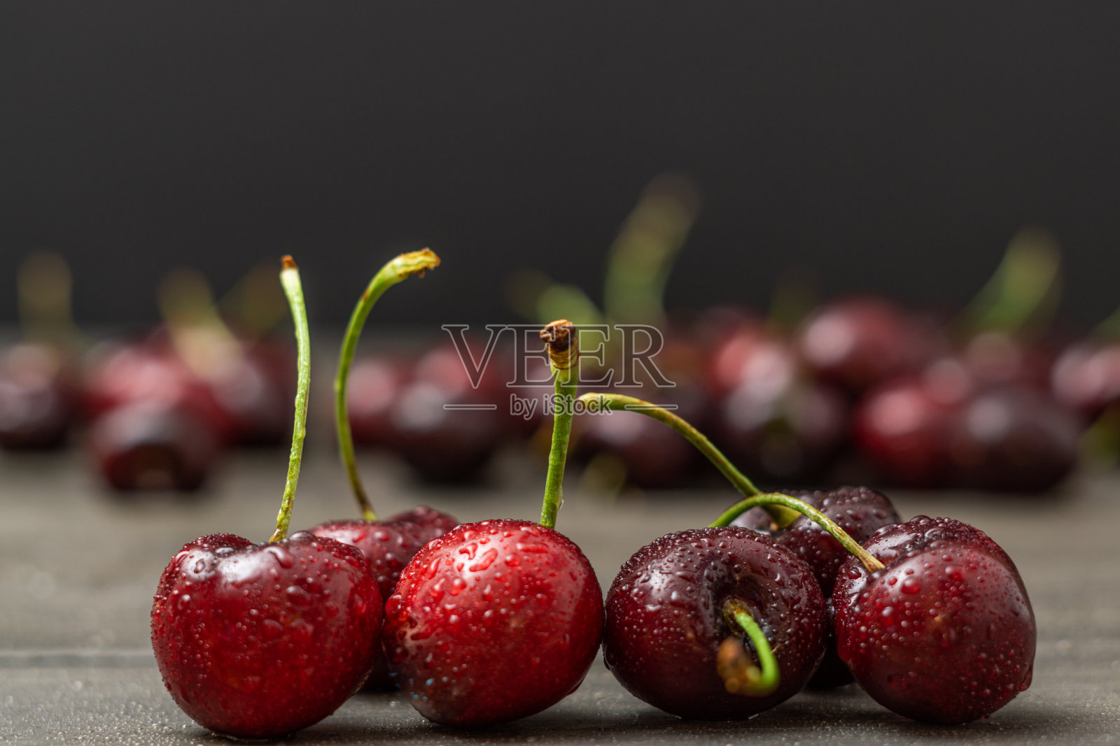 新鲜夏樱桃照片摄影图片