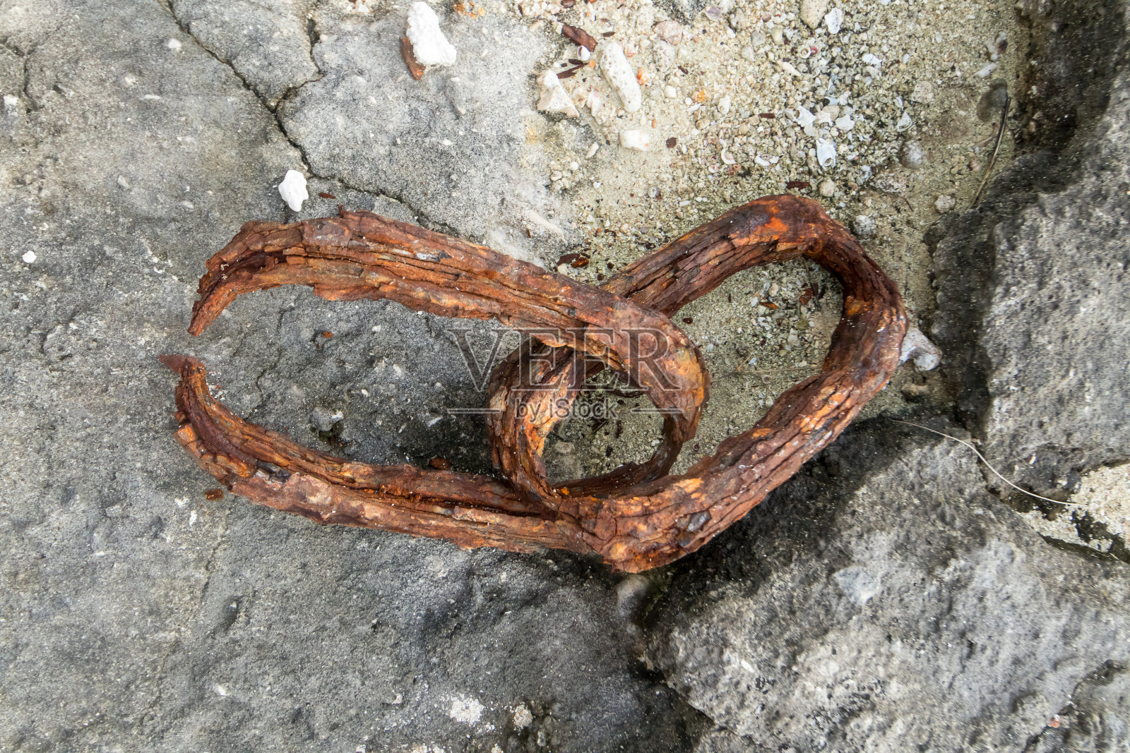 法属波利尼西亚的马卡蒂亚岛，60年代的磷酸盐，现在是度假胜地照片摄影图片