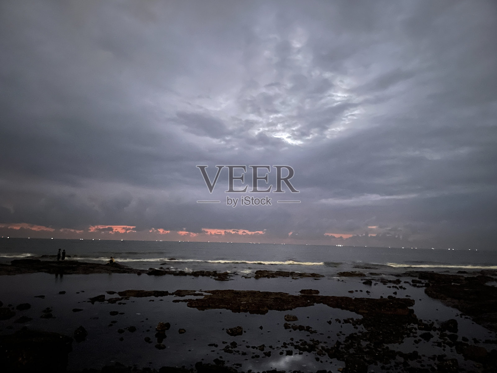 海上日落照片摄影图片