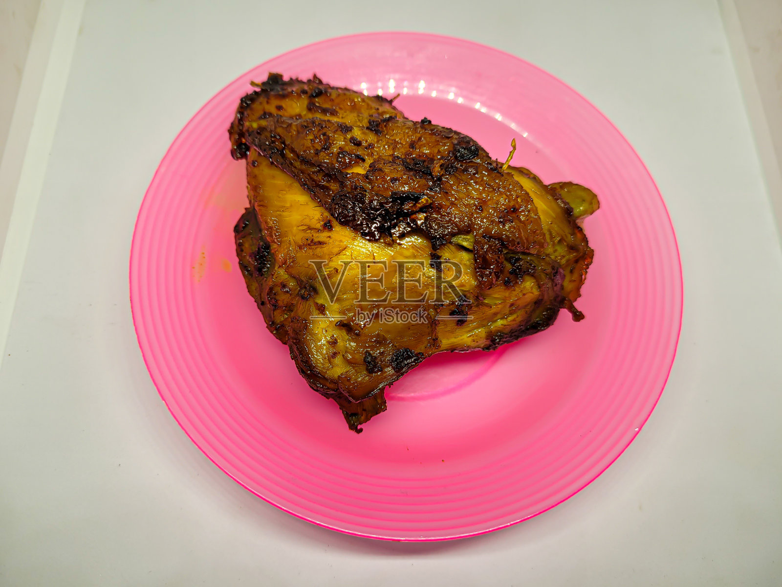 酱油鸡胸照片摄影图片